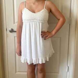 RSQ White Slip Top Dress